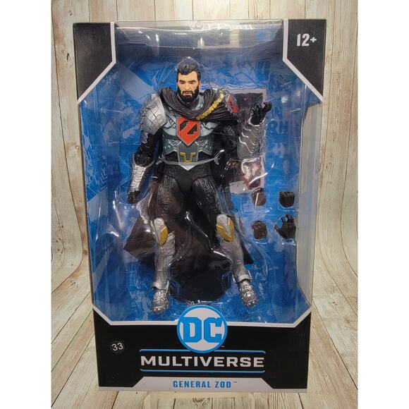 DC Multiverse General Zod DC Rebirth Figure McFarlane Sealed New Arrival 2022 - Picture 1 of 5
